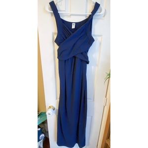 Maxi Dress Old Navy BLUE Small Maternity